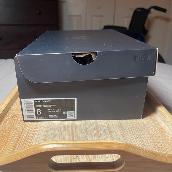 Nike Air Force 1 Shadow Sail Green and University Blue Multicolor - Picture 15 of 15